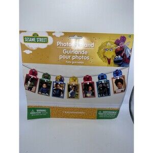 Sesame Street Photo Banner Set for Kids Parties 12ft Multicolor Decor New Sealed